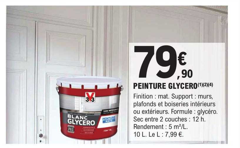 peinture glycero v33
