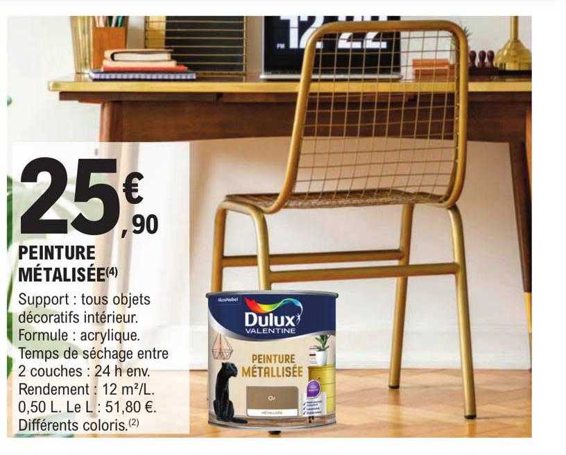 Peinture Métalisée Dulux Valentine
