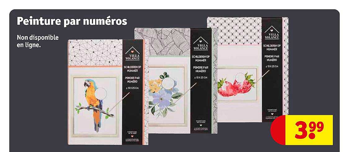peinture par numéros villa volance