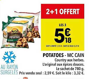 Potatoes - Mc Cain