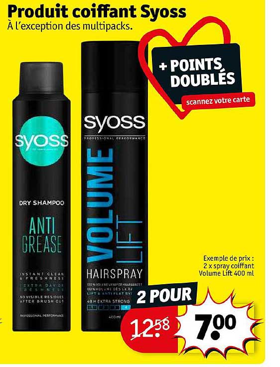produit coiffant syoss