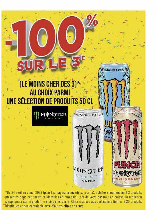 Produits 50cl Monster
