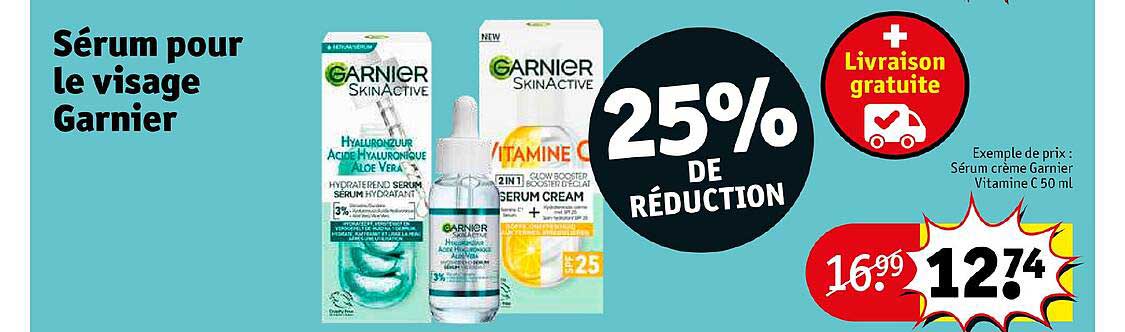 Sérum Pour Le Visage Garnier