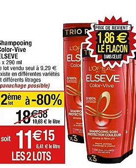 shampooing color-vive elsève