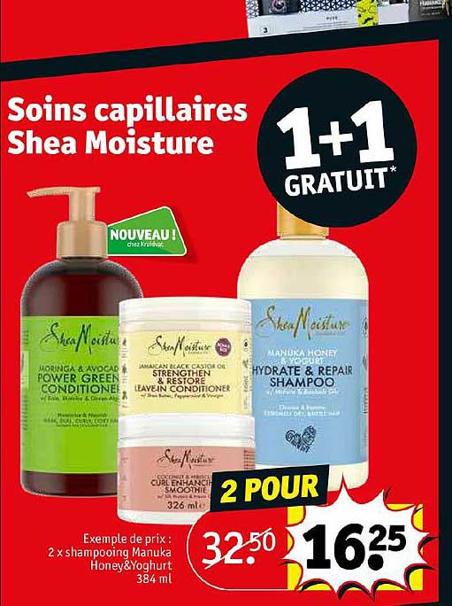 soins capillaires shea moisture