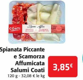 Spianata Piccante E Scamorza Affumicata Salumi Coati