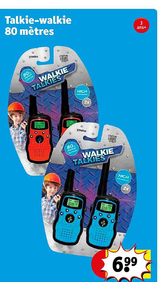 talkie-walkie 80 mètres