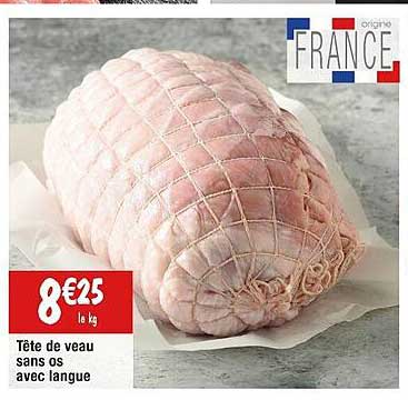 Tête De Veau Sans Os Avec Langue