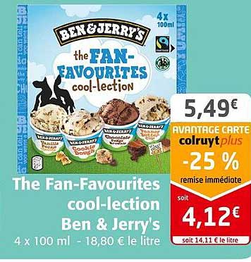the fan-favourites cool-lection ben & jerry's