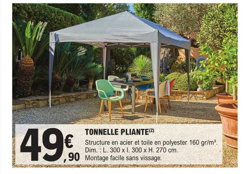 Tonnelle Pliante