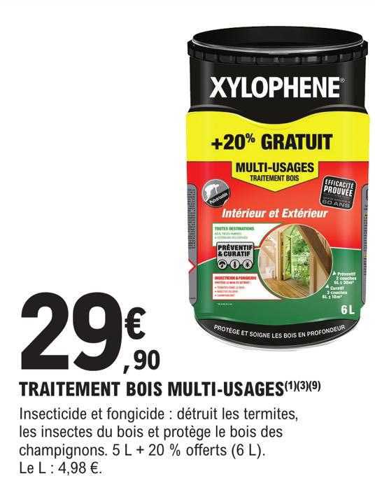 traitement bois multi-usages xylophene