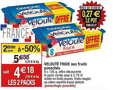 Velouté Fruix Aux Fruits