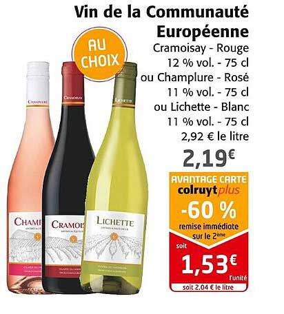 vin de la communauté européenne