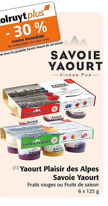 Yaourt Plaisir Des Alpes Savoie Yaourt