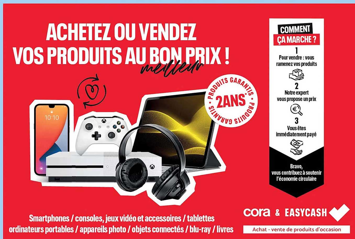 smartphones/consoles, jeux vidéo et accessoires/tablettes ordinateur portables/appareils photo/objets connectés/blu-ray/livres