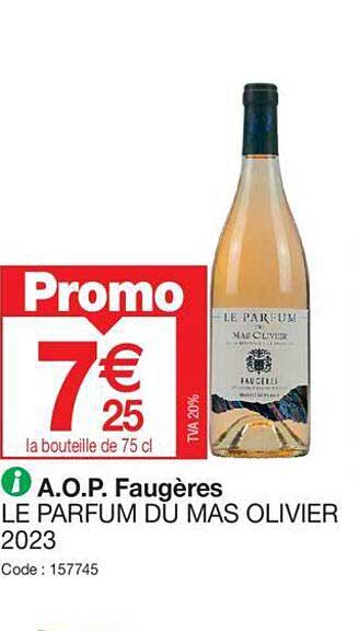 a.o.p. faugères le parfum du mas olivier