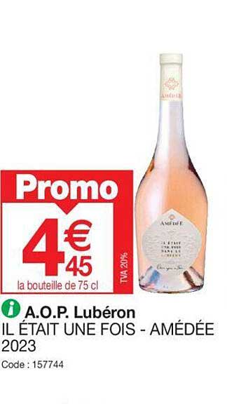 a.o.p. lubéron il était une fois - amédée