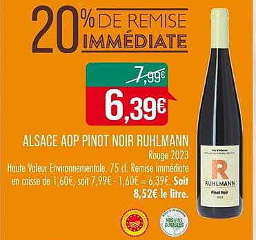 alsace aop pinot noir ruhlmann
