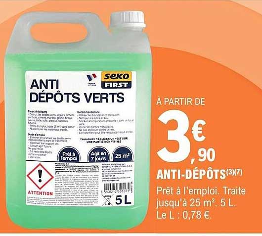 anti-dépôts