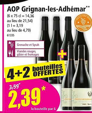 aop grignan-les-adhémar