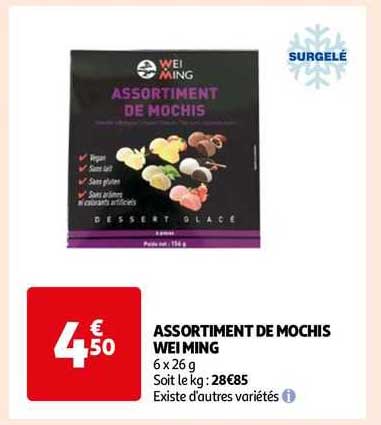Assortiment De Mochis Wei Ming