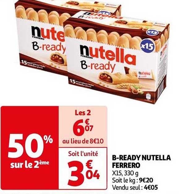 B-ready Nutella Ferrero