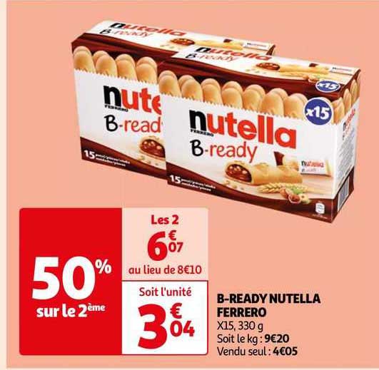 B-ready Nutella Ferrero