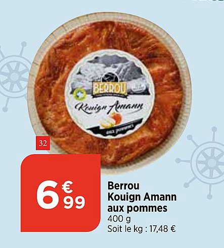 berrou kouign amann aux pommes