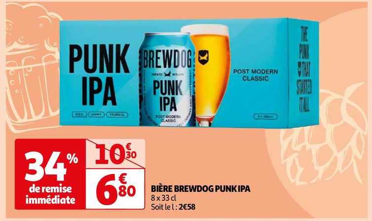 bière brewdog punk ipa