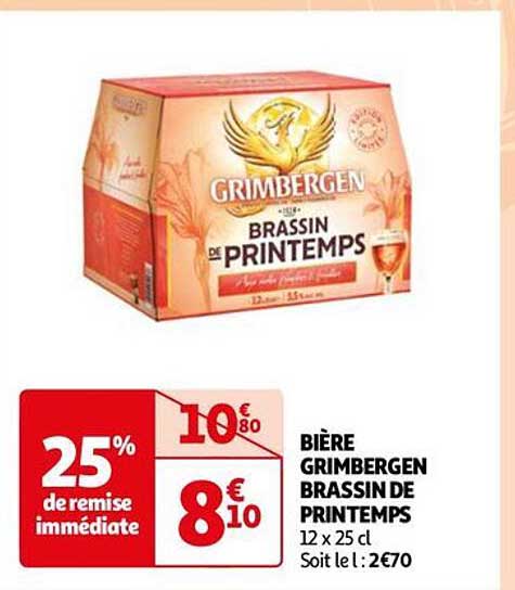 bière grimbergen brassin de printemps