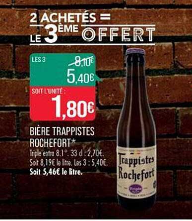 bière trappistes rochefort