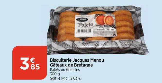 biscuiterie jacques menou gâteaux de bretagne
