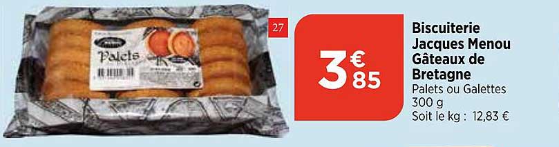 biscuiterie jacques menou gâteaux de bretagne