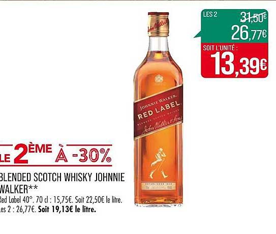 blended scotch whisky johnnie walker