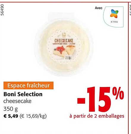 Boni Selection Cheesecake