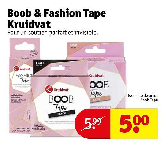 boob & fashion tape kruidvat