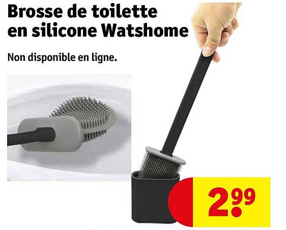 Brosse De Toilette En Silicone Watshome