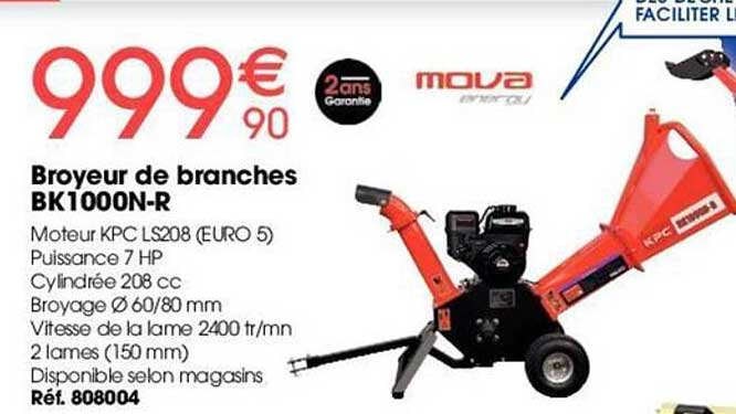 Broyeur De Branches Mova