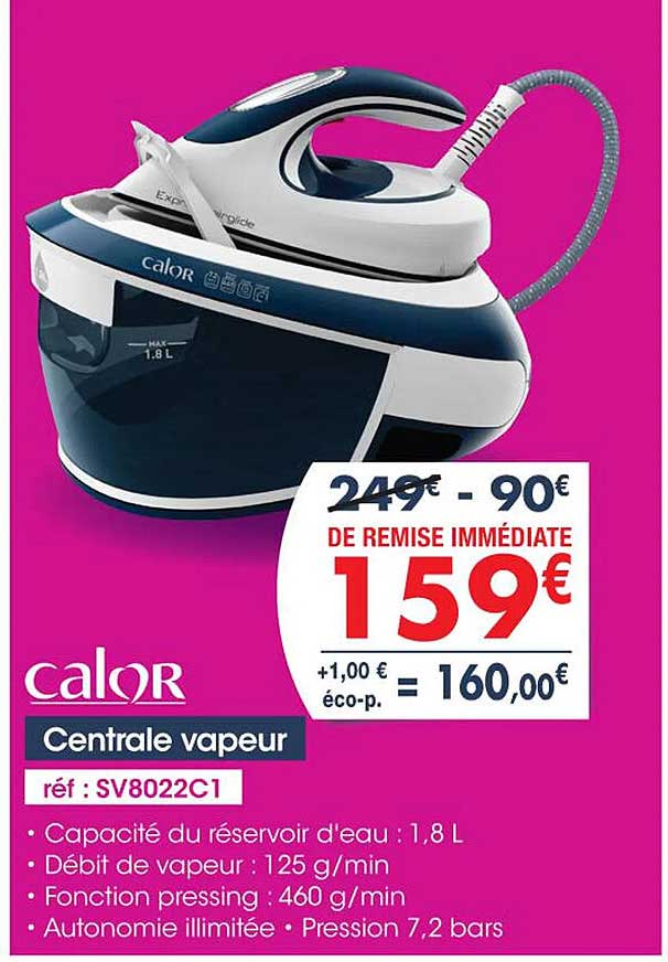 Calor Centrale Vapeur