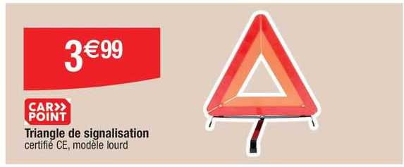 car point triangle de signalisation