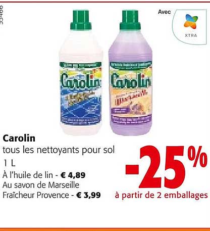 carolin les nettoyants pour sol