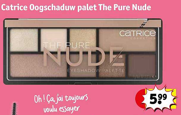 catrice oogaschaduw palet the pure nude