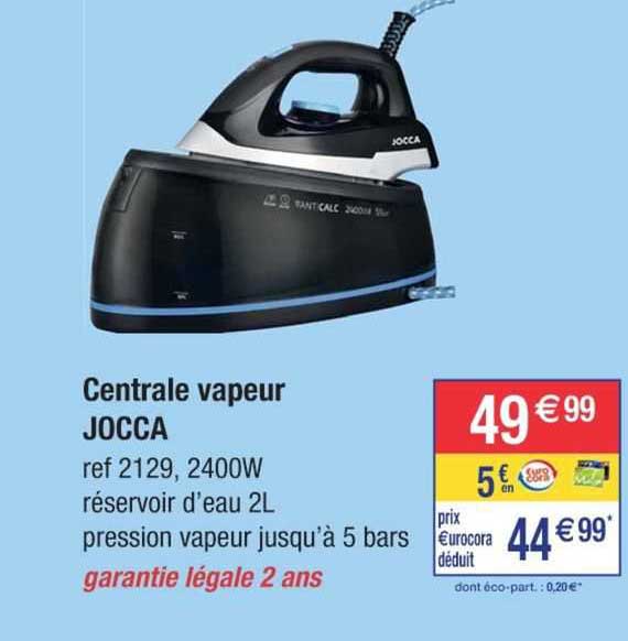 Centrale Vapeur Jocca