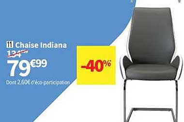 chaise indiana
