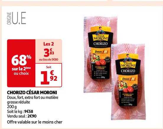 Chorizo César Moroni