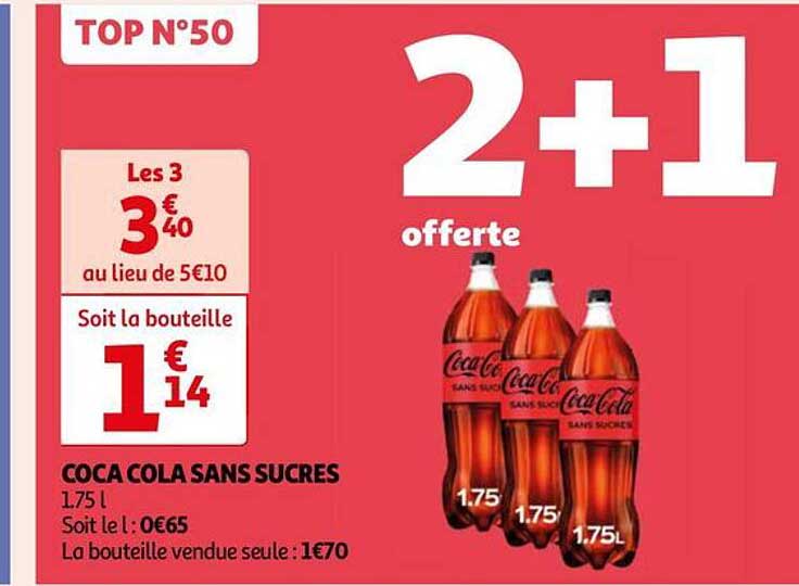 coca-cola sans sucres