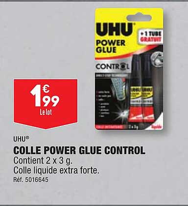colle power glue control uhu