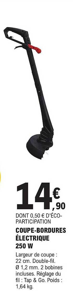 coupe-bordures électrique 250 w