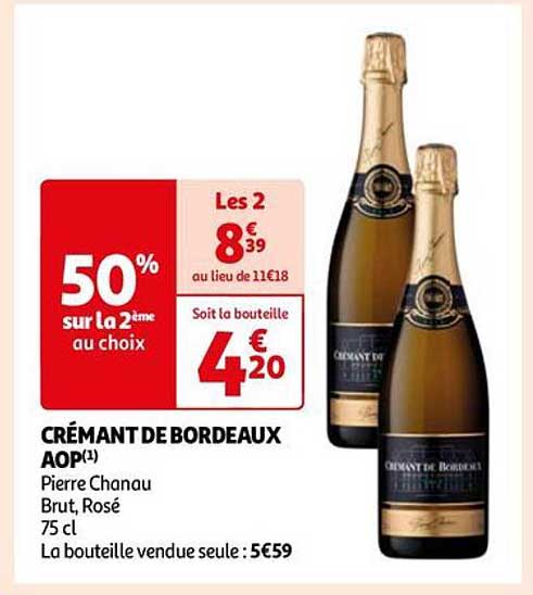 Crémant De Bordeaux Aop Pierre Chanau