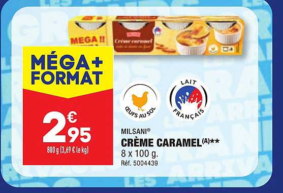Crème Caramel Milsani